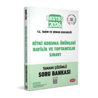 Data Yayınları 2026 T.C. Tarım ve Orman Bakanlığı Bitki Koruma Ürünleri Bayilik ve Toptancılık Sınavı Tamamı Çözümlü Soru Bankası