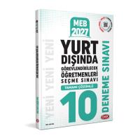 Data Yayınları 2027 MEB Yurt Dışında Görevlendirilecek Öğretmenleri Seçme Sınavı Tamamı Çözümlü 10 Deneme Sınavı
