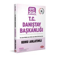 Data Yayınları 2026 T.C. Danıştay Başkanlığı GYS Konu Anlatımlı