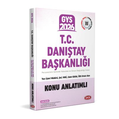 Data Yayınları 2026 T.C. Danıştay Başkanlığı GYS Konu Anlatımlı
