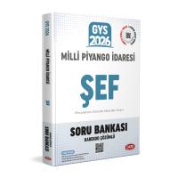 Data Yayınları 2026 Milli Piyango İdaresi Genel Müdürlüğü GYS Şef Soru Bankası - Karekod Çözümlü