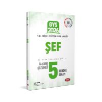 Data Yayınları 2026 Milli Eğitim Bakanlığı Şef GYS Tamamı Çözümlü 5 Deneme Sınavı