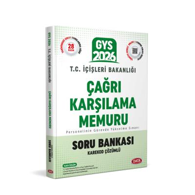Data Yayınları 2026 T.C. İçişleri Bakanlığı Çağrı Karşılama Memuru Soru Bankası