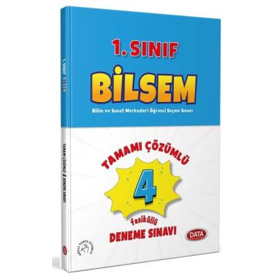 Data Yayınları 1. Sınıf Bilsem Tamamı Çözümlü Fasikül 4 Deneme Sınavı