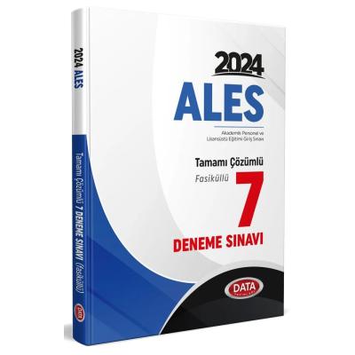 Data Yayınları 2025 ALES Tamamı Çözümlü 7 Deneme Sınavı