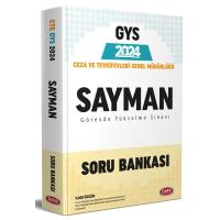 Data Yayınları 2025 Ceza ve Tevkifevleri Sayman GYS Soru Bankası - Karekod Çözümlü