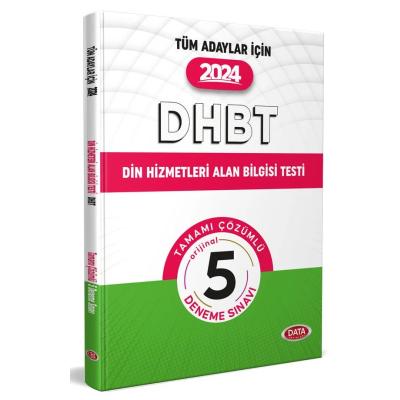 Data Yayınları DHBT 2025 Tüm Adaylar İçin Tamamı Çözümlü 5 Deneme Sınavı