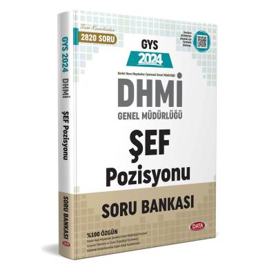 Data Yayınları 2025 DHMİ Genel Müdürlüğü Şef Pozisyonu GYS Soru Bankası