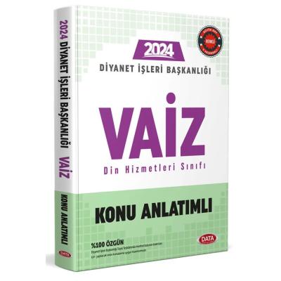Data Yayınları 2024 Diyanet İşleri Başkanlığı Vaiz Konu Anlatımlı