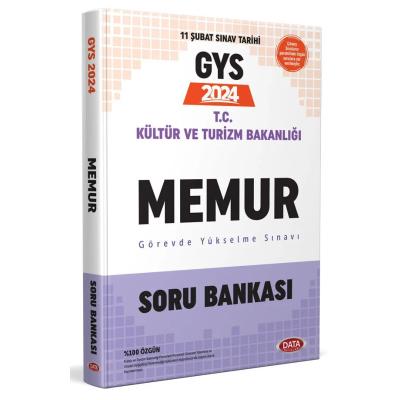 Data Yayınları 2024 Kültür Ve Turizm Bakanlığı Gys Memur Soru Bankası