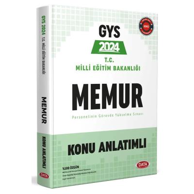 Data Yayınları 2025 Milli Eğitim Bakanlığı Memur GYS Konu Anlatımlı
