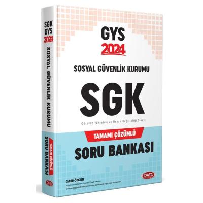 Data Yayınları 2024 Sosyal Güvenlik Kurumu Sgk Gys Çözümlü Soru Bankası