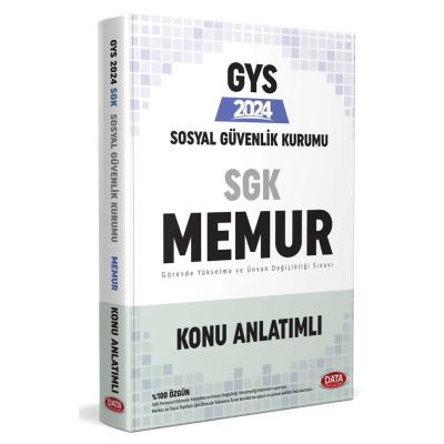 Data Yayınları 2025 Sosyal Güvenlik Kurumu (SGK) Memur GYS Konu Anlatımlı