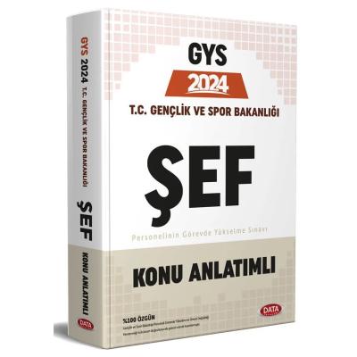 Data Yayınları 2025 T.C. Gençlik ve Spor Bakanlığı Şef GYS Konu Anlatımlı