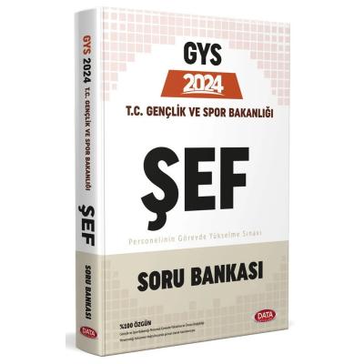 Data Yayınları 2025 T.C. Gençlik ve Spor Bakanlığı Şef GYS Soru Bankası - Karekod Çözümlü