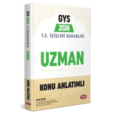 Data Yayınları 2024 T.c. İçişleri Bakanlığı Uzman Gys Konu Anlatımlı