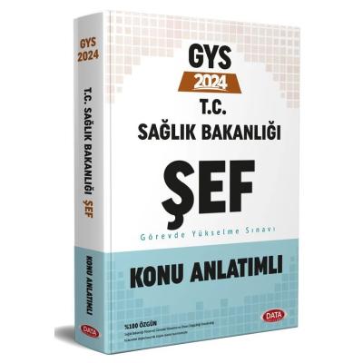 Data Yayınları 2025 T.C. Sağlık Bakanlığı GYS Şef Konu Anlatımlı