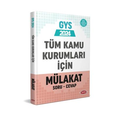 Data Yayınları 2025 Tüm Kamu Kurumları GYS Mülakat Soru Cevap