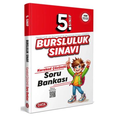 Data Yayınları 5. Sınıf Bursluluk Sınavı Soru Bankası - Karekod Çözümlü