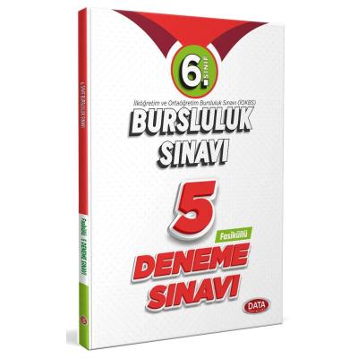 Data Yayınları 6. Sınıf Bursluluk Sınavı Fasikül 5 Deneme Sınavı