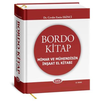 Data Yayınları Bordo Kitap - Mimar ve Mühendisin İnşaat El Kitabı