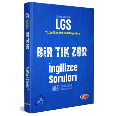 Data Yayınları Lgs 8. Sınıf Bir Tık Zor İngilizce Soruları