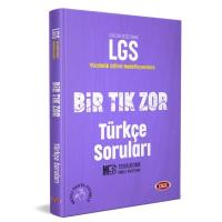 Data Yayınları Lgs 8. Sınıf Bir Tık Zor Türkçe Soruları