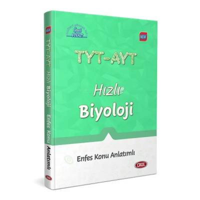 Data Yayınları Tyt  Ayt Hızlı Biyoloji Enfes Konu Anlatımlı