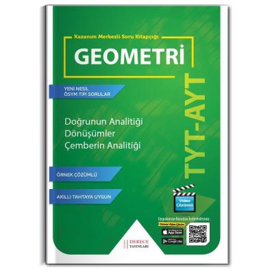Derece Yayınları Tyt Ayt Doğrunun Analitiği Dönüşümler Çemberin Analitiği