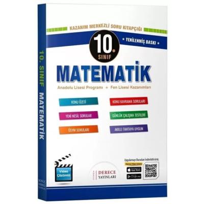 Derece Yayınları 10. Sınıf Matematik Seti