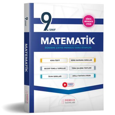 Derece Yayınları 9.Sınıf 2025 Matematik Modüler Set 