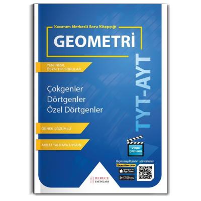 Derece Yayınları Tyt Ayt Çokgenler Dörtgenler Özel Dörtgenler