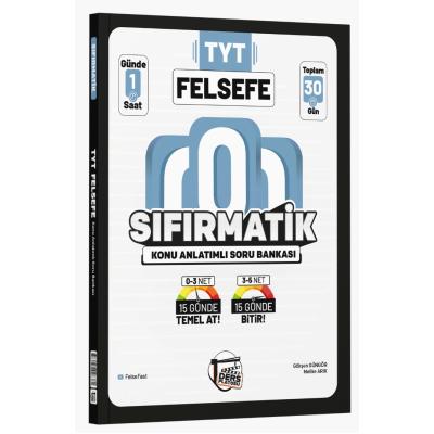 Ders Platosu TYT Felsefe Sıfırmatik Konu Anlatımlı Soru Bankası