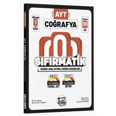 Ders Platosu AYT Coğrafya Sıfırmatik Konu Anlatımlı Soru Bankası