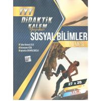 Didaktik Kalem Tyt Sosyal Bilimler Denemesi