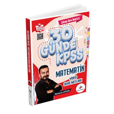 Dizgi Kitap 2026 KPSS 30 Günde Matematik Çıkmış Soru Analizli Video Ders Notları Mertcan Güler