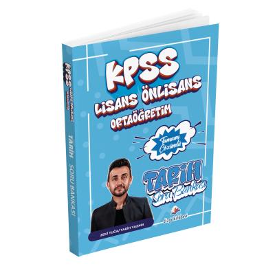 Dizgi Kitap 2026 KPSS Lisans Ön Lisans Ortaöğretim Tarih Tamamı Çözümlü Soru Bankası Zeki Tuğa