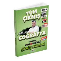 Dizgi Kitap 2026 Coğrafya Tüm Sınavlar Tamamı Video Çözümlü Çıkmış Sorular Enes Eker
