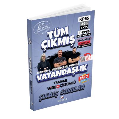 Dizgi Kitap 2026 Vatandaşlık Tüm Sınavlar Tamamı Video Çözümlü Çıkmış Sorular Devrim Toklucu Mustafa Dinçdemir Kenan Bulut