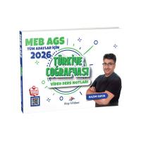 Dizgi Kitap 2026 MEB AGS Türkiye Coğrafyası Video Ders Notları Kazım Sayın