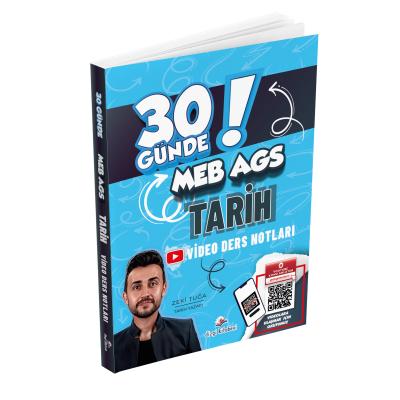Dizgi Kitap 2026 MEB AGS 30 Günde Tarih Video Ders Notları Zeki Tuğa