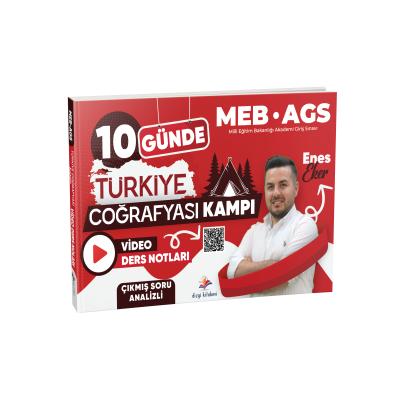 Dizgi Kitap MEB AGS 10 Günde Türkiye Coğrafyası Kampı Video Ders Notları Enes Eker