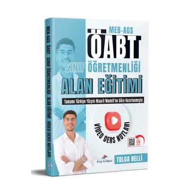 Dizgi Kitap 2026 MEB AGS ÖABT Sınıf Öğretmenliği Alan Eğitimi Video Ders Notları Tolga Belli