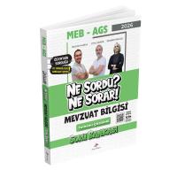 Dizgi Kitap 2026 MEB AGS Mevzuat Bilgisi Ne Sordu Ne Sorar Tamamı Video Çözümlü Soru Bankası Özgür Hamal Ziya Sümer Devrim Toklucu