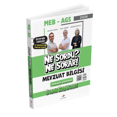 Dizgi Kitap 2026 MEB AGS Mevzuat Bilgisi Ne Sordu Ne Sorar Tamamı Video Çözümlü Soru Bankası Özgür Hamal Ziya Sümer Devrim Toklucu