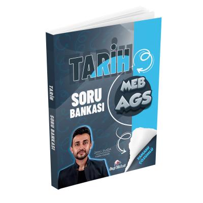 Dizgi Kitap 2026 MEB AGS Tarih Tamamı Çözümlü Soru Bankası Zeki Tuğa