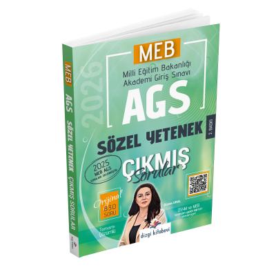 Dizgi Kitap 2026 MEB AGS Tamamı Video Çözümlü Sözel Yetenek Çıkmış Sorular 2. Baskı Gizem Ural