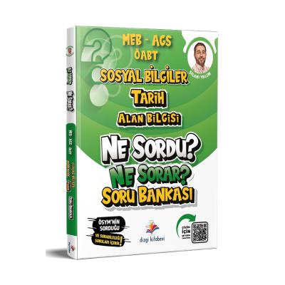 Dizgi Kitap 2026 MEB AGS ÖABT Sosyal Bilgiler Tarih Ne Sordu Ne Sorar Soru Bankası Selami Yalçın