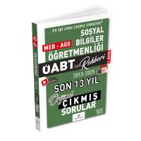 Dizgi Kitap 2026 MEB AGS ÖABT Sosyal Bilgiler ÖABT'nin Rehberi Konularına Göre Tasnif Edilmiş Son 13 Yıl Orijinal Video Çözümlü Çıkmış Sınav Soruları Selami Yalçın 3. Baskı