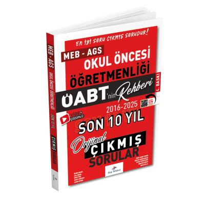 Dizgi Kitap 2026 MEB AGS ÖABT Okul Öncesi Öğretmenliği ÖABT'nin Rehberi Konularına Göre Tasnif Edilmiş Son 10 Yıl Orijinal Video Çözümlü Çıkmış Sınav Soruları